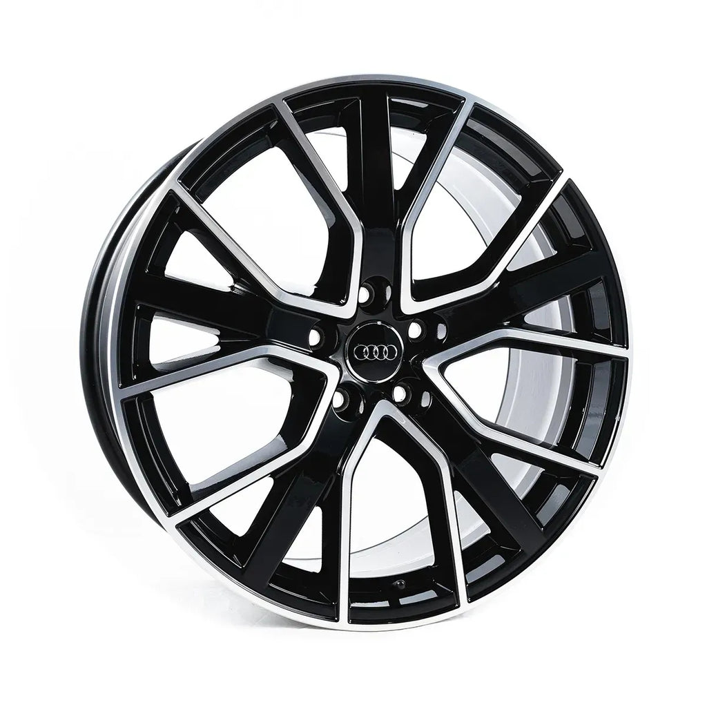 4x Alufelge 19 Zoll 8.5" 5x112 40ET Glanz Schwarz 8W0601025DH Audi A3 Rim Wheel FEL3709703091cd