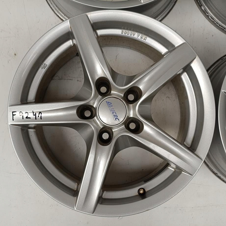 4x Alufelge 16 Zoll 6.5" 5x114.3 39ET Nissan Qashqai I Pulsar Rim Wheel FEL1055754088vk