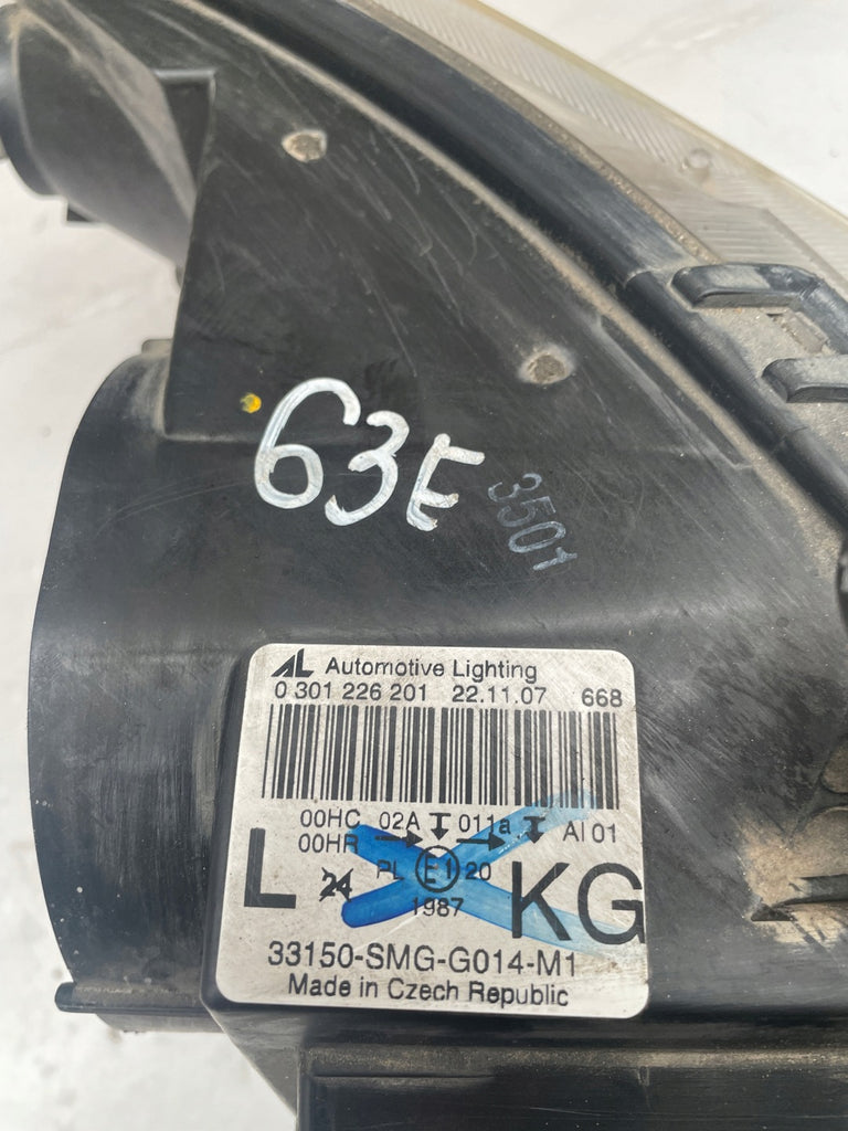 Frontscheinwerfer Honda Civic VIII 0301226201 33150-SMG-G014-M1 Links Headlight