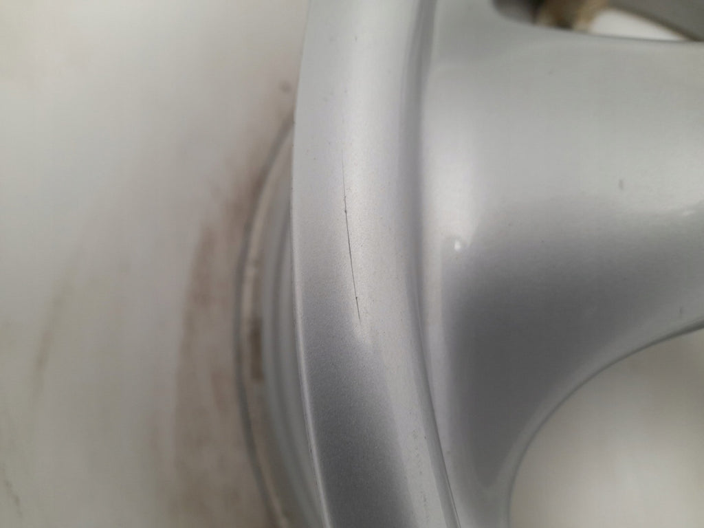 1x Alufelge 17 Zoll 7.0" 5x130 55ET Glanz Silber 99636212400 Porsche Rim Wheel FEL9972473669jx