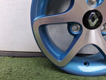 Load image into Gallery viewer, 1x Alufelge 13 Zoll 4.0" 3x98 23 5ET Glanz Blau 403008208R Renault Twizy FEL8901003122uc