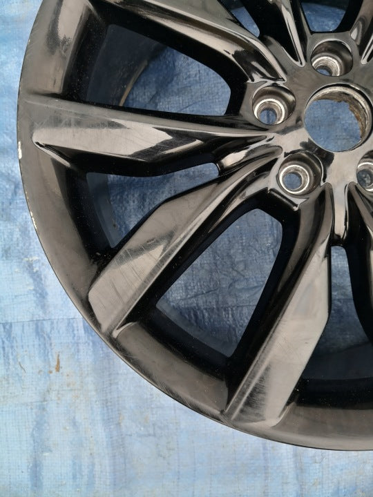 1x Alufelge 19 Zoll 8.0" 5x108 52 5ET Glanz Schwarz GJ5C-1007-S3 Ford Kuga FEL7501356769tw