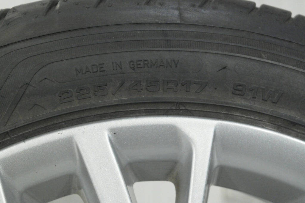 1x Alufelge 17 Zoll 7.5" 5x112 46ET Glanz 5FA601025B Seat Leon Rim Wheel FEL6659284912dm
