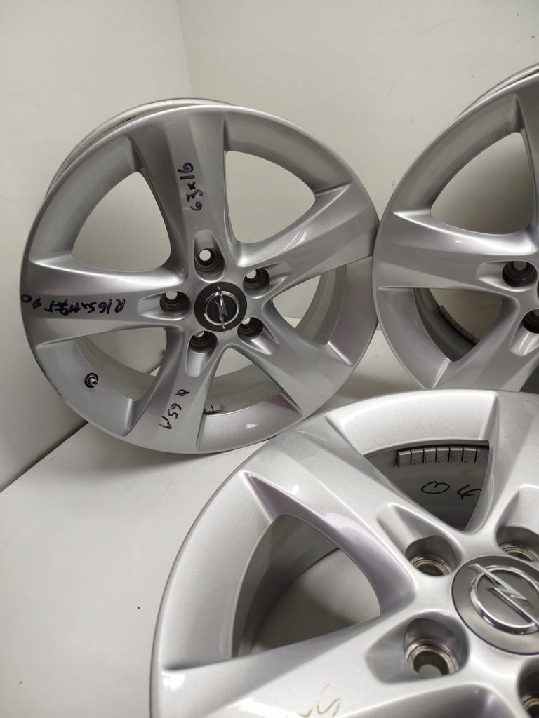 4x Alufelge 16 Zoll 6.0" 5x110 40ET Opel Rim Wheel FEL9968182769fa