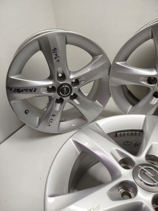 4x Alufelge 16 Zoll 6.0" 5x110 40ET Opel Rim Wheel FEL9968182769fa