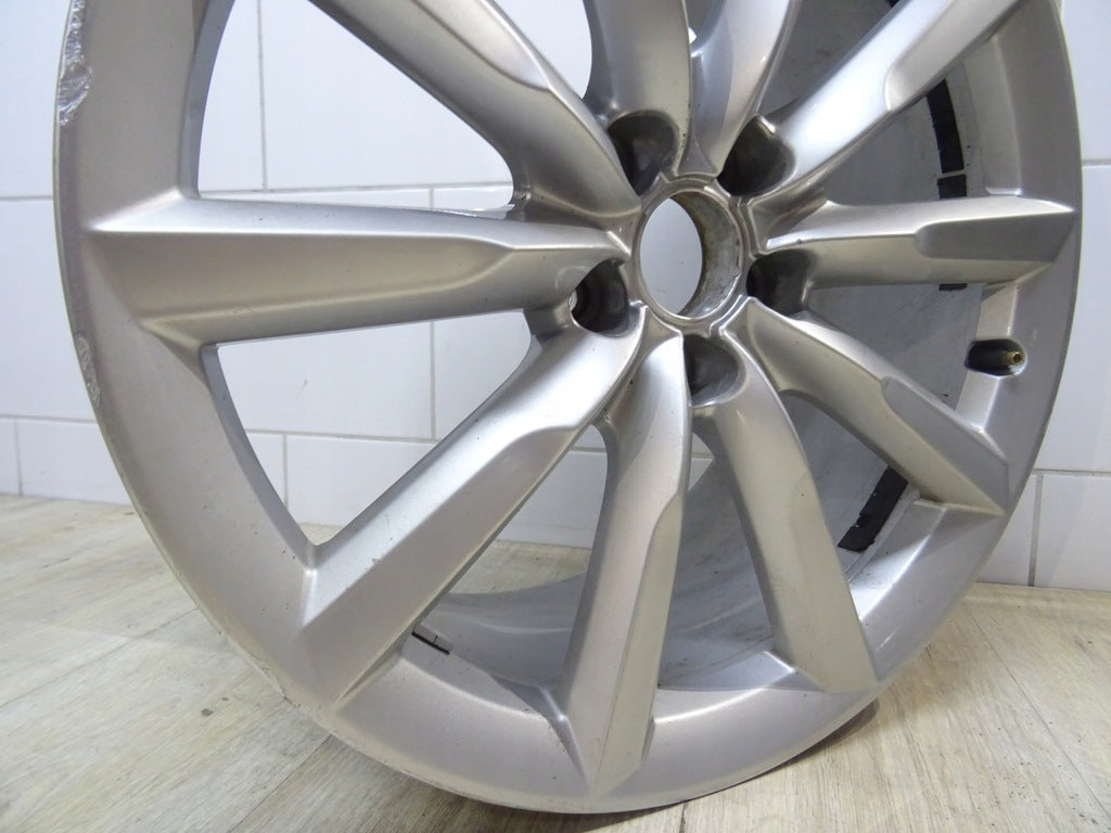 1x Alufelge 19 Zoll 8.5" 5x112 43ET Glanz Schwarz 4G9601025F Audi A6 Allroad C7 FEL9925489483ag