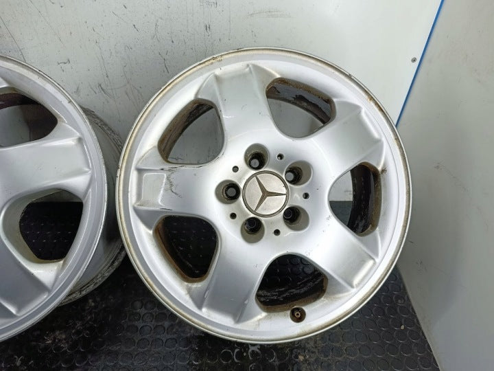 4x Alufelge 17 Zoll 8.0" 5x112 A1634013202 Mercedes-Benz W163 Rim Wheel FEL9199152780pa