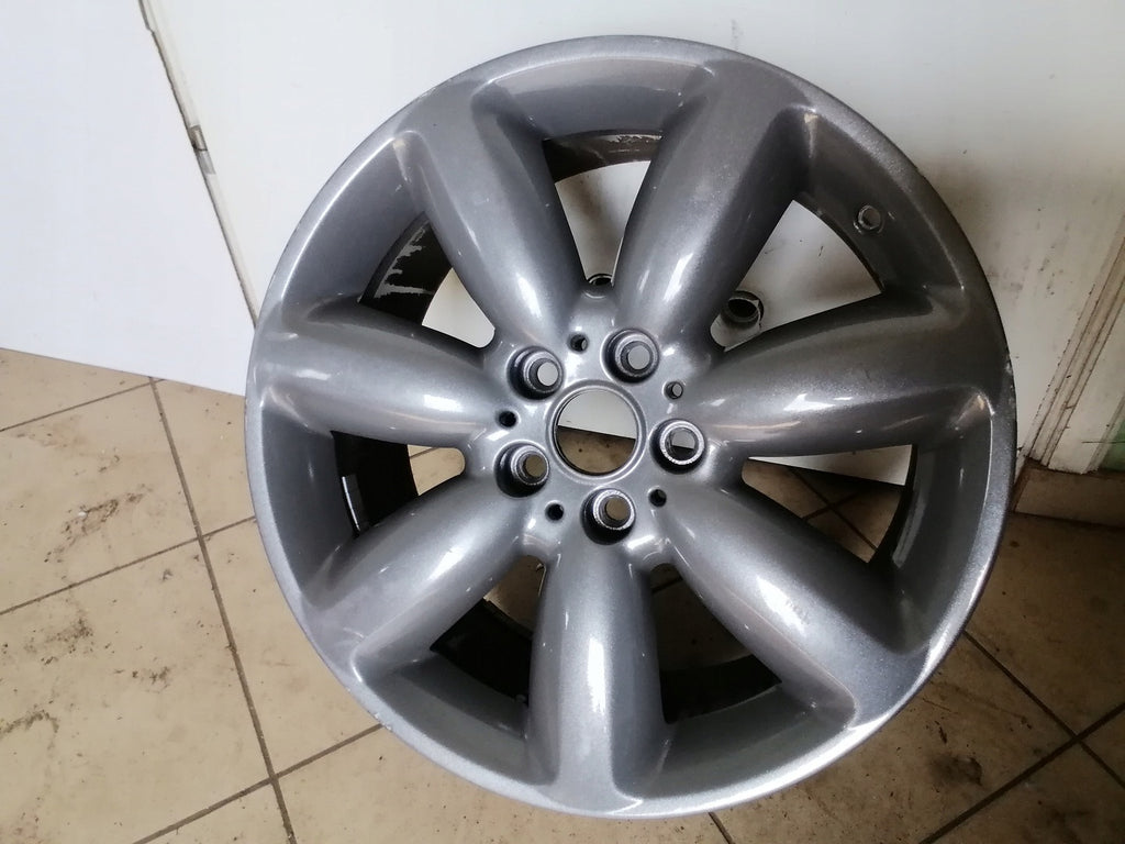 1x Alufelge 18 Zoll 8.0" 5x112 57ET Graphit 6856053 Mini Rim Wheel