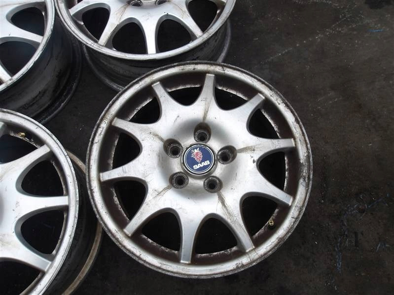 4x Alufelge 16 Zoll 6.5" 5x110 49ET 4909164 Saab 93 9-3 Rim Wheel FEL1413403465nn