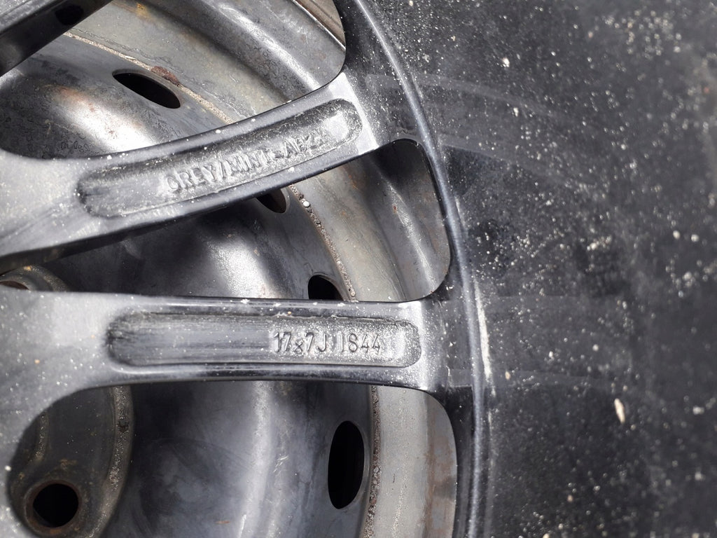 1x Alufelge 17 Zoll 7.0" 4x100 44ET Opel Rim Wheel