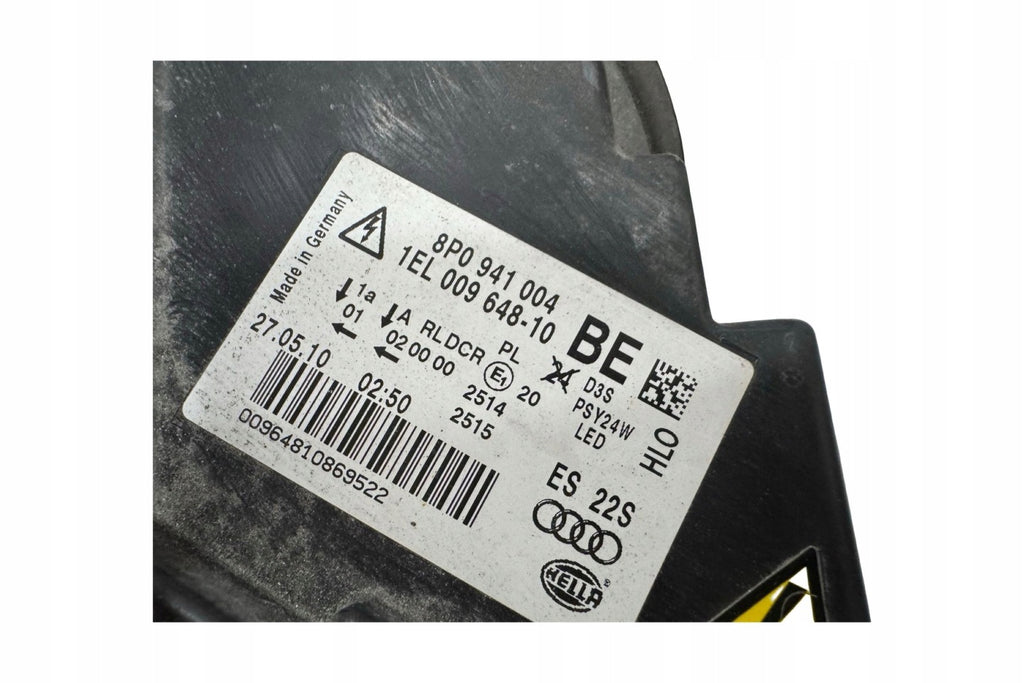 Frontscheinwerfer Audi A3 Sportback 8P0941004 Xenon Rechts Headlight SCH2064625183qy