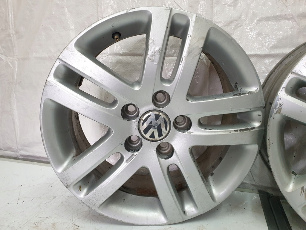 4x Alufelge 16 Zoll 6.5" 5x112 1K0601025BM VW Golf Rim Wheel FEL7853074761ou