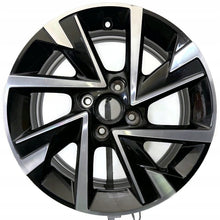 Laden Sie das Bild in den Galerie-Viewer, 1x Alufelge 16 Zoll 6.5" 4x108 38ET Glanz Schwarz 9847228980- Opel Rim Wheel FEL1812438037cr