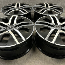 Laden Sie das Bild in den Galerie-Viewer, 4x Alufelge 18 Zoll 7.5" 5x112 53ET Glanz Schwarz A2474012700 Mercedes-Benz Gla FEL2683057306tj
