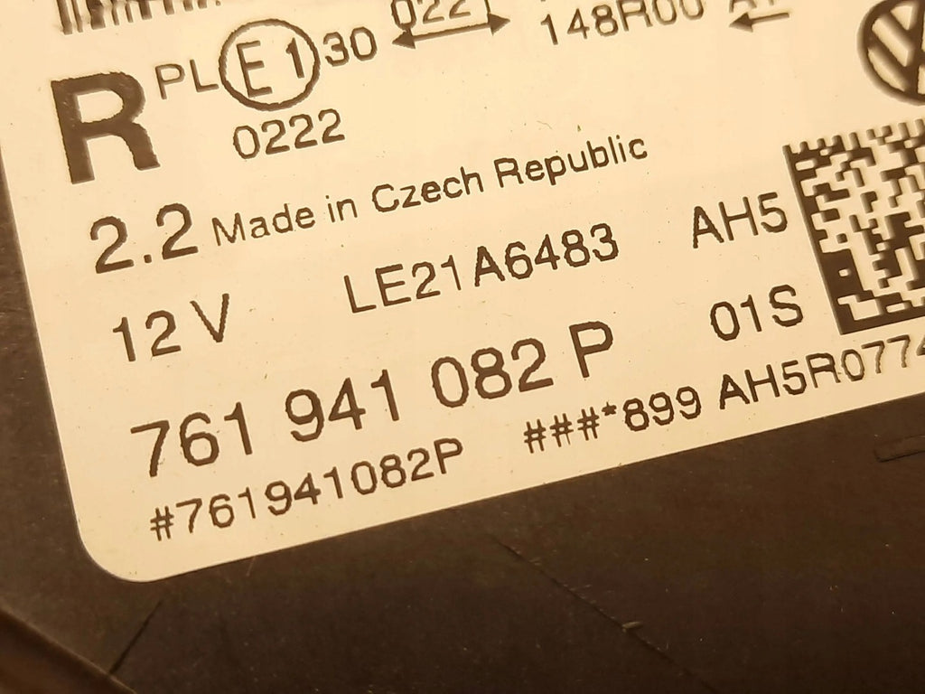 Frontscheinwerfer VW Touareg 761941082P LED Rechts Scheinwerfer Headlight