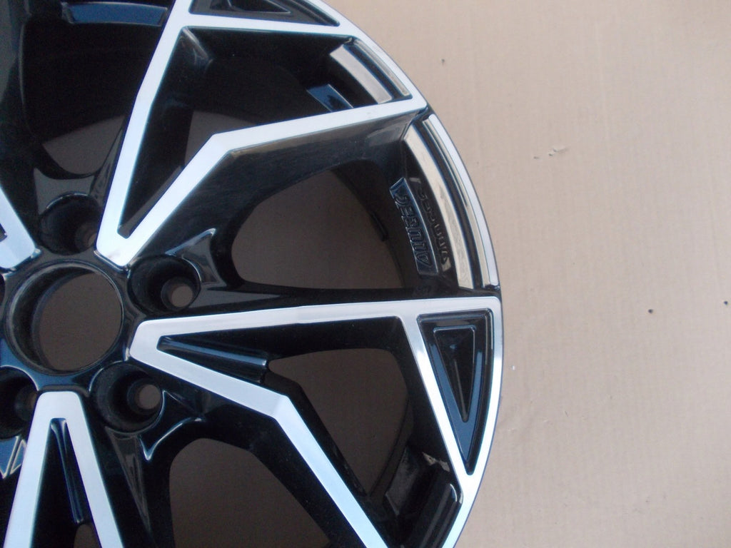 1x Alufelge 18 Zoll 7.5" 5x112 50ET Glanz KBA54142 Rim Wheel FEL7460225660kg