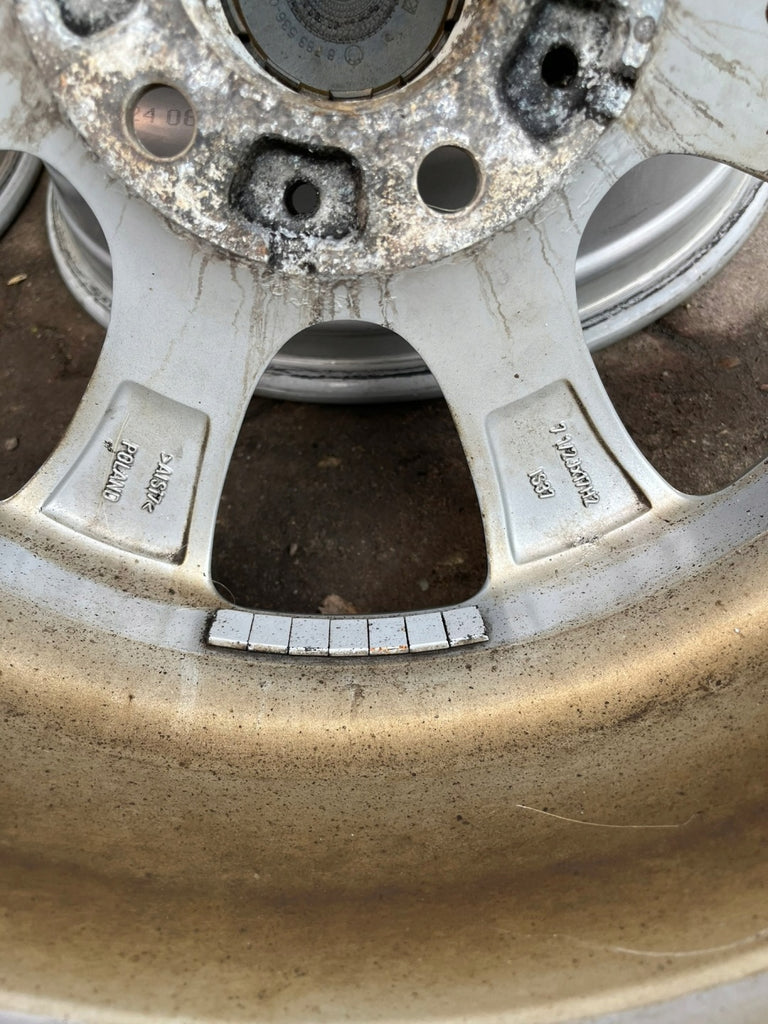 4x Alufelge 17 Zoll 7.5" 5x120 37ET Glanz Silber 6796243 BMW E91 F30 E90 F31 FEL8502338237zf