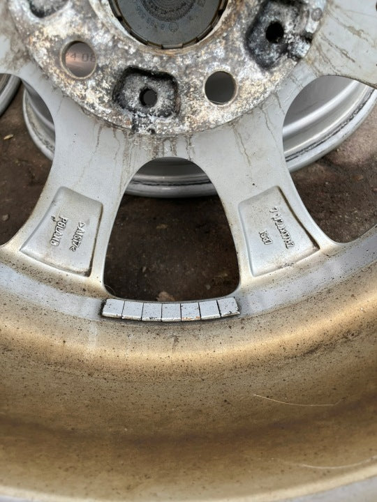 4x Alufelge 17 Zoll 7.5" 5x120 37ET Glanz Silber 6796243 BMW E91 F30 E90 F31 FEL8502338237zf