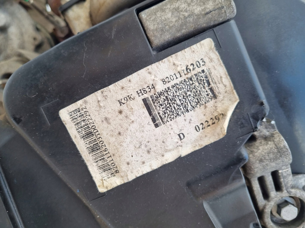 Motor Renault Scenic K9K834 1.5 DCI 90PS 66kW 120TKm 2009 Diesel Engine Komplett