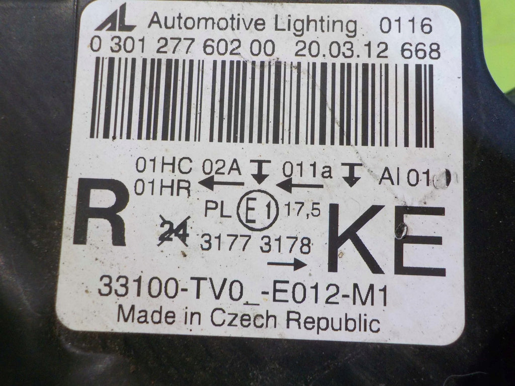 Frontscheinwerfer Honda Civic IX Rechts Scheinwerfer Headlight