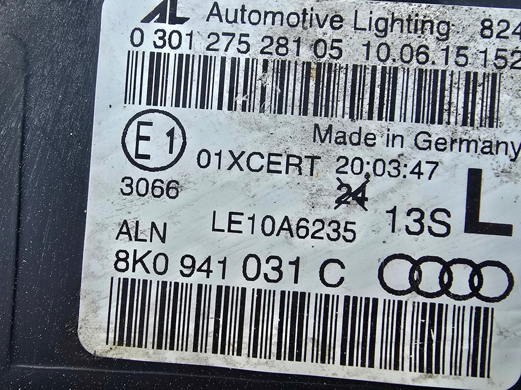 Frontscheinwerfer Audi A4 B8 8K0941031C Xenon Links Scheinwerfer Headlight SCH8786395156lb