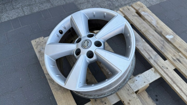 1x Alufelge 17 Zoll 6.5" 5x114.3 40ET Glanz Silber 40300-EY17C Nissan Qashqai I FEL7748113513qi
