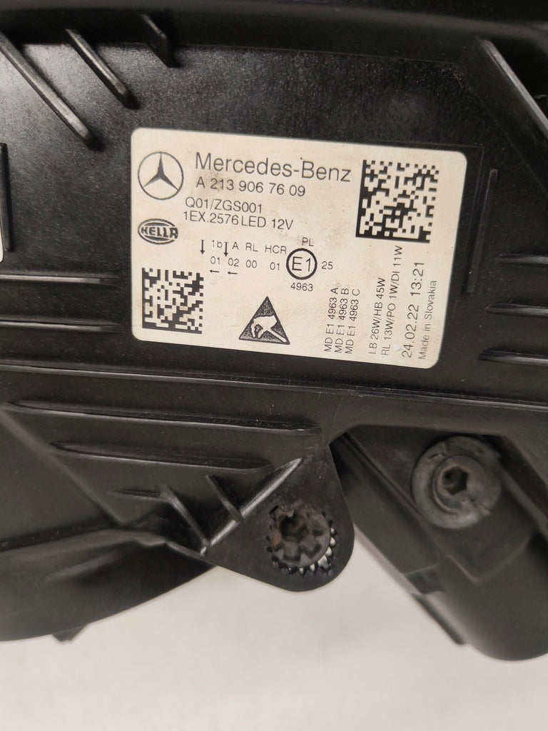 Frontscheinwerfer Mercedes-Benz W213 A2139067609 LED Rechts Headlight SCH2373370779bi