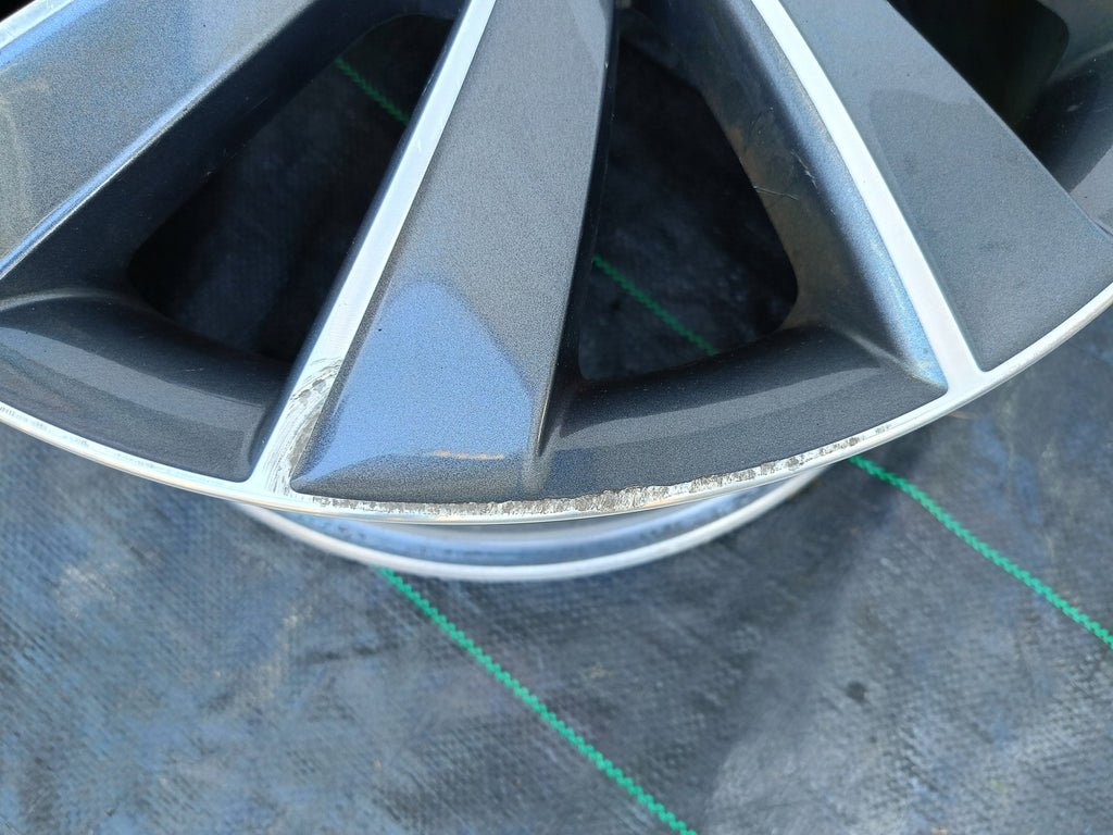 1x Alufelge 18 Zoll 7.5" 5x112 51ET 5E0601025 Skoda Octavia Iii Rim Wheel