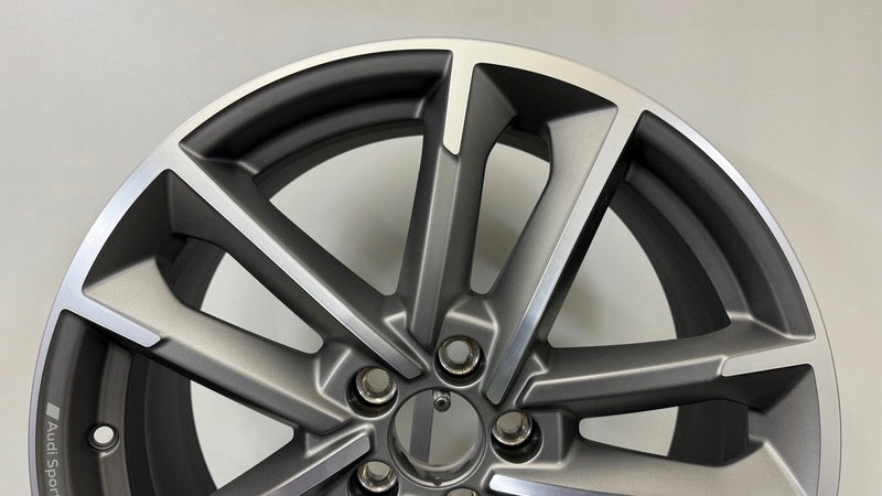 1x Alufelge 18 Zoll 7.5" 5x112 46ET Matt Graphit 82A601025AF Audi Rim Wheel FEL2421219689gt