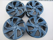 Laden Sie das Bild in den Galerie-Viewer, 4x Alufelge 17 Zoll 7.5" 5x108 44ET Glanz Schwarz 9843281580 Opel Astra L FEL8142736831ip