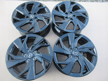 Load image into Gallery viewer, 4x Alufelge 17 Zoll 7.5" 5x108 44ET Glanz Schwarz 9843281580 Opel Astra L FEL8142736831ip
