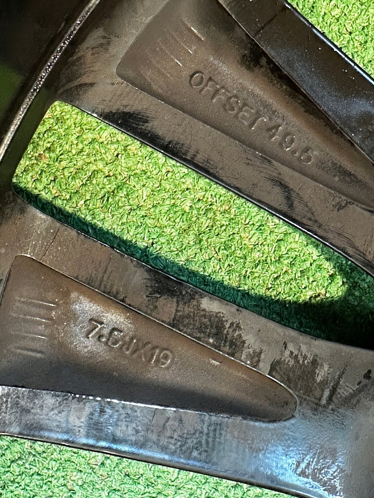 1x Alufelge 19 Zoll 7.5" 5x114.3 49 5ET 52910-2W195 Hyundai Santa Fe Rim Wheel