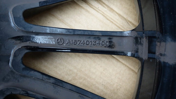 1x Alufelge 21 Zoll 10.0" 5x112 54ET A1674013400 Mercedes-Benz Gle Rim Wheel FEL6483566935wn