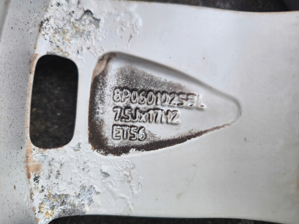 1x Alufelge 17 Zoll 7.5" 5x112 56ET 8P0601025BL Audi A4 A3 Rim Wheel FEL1079184258kj