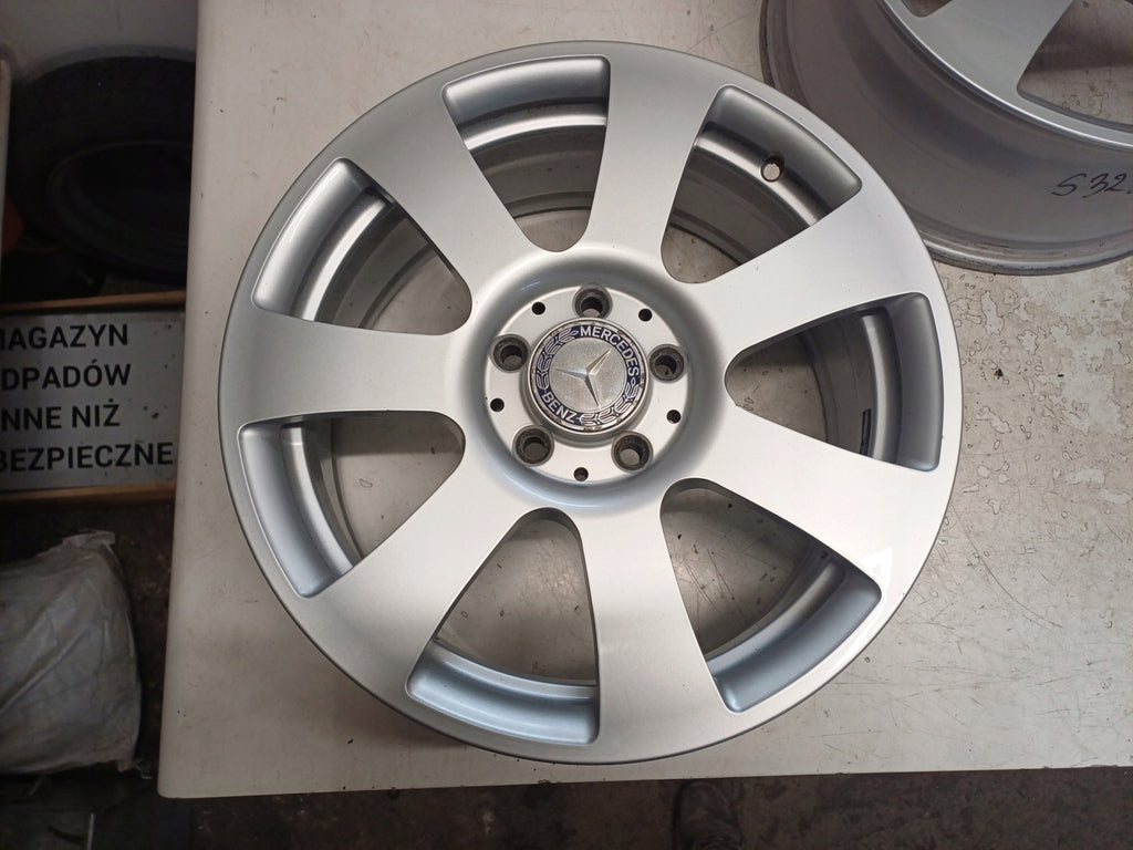 4x Alufelge 17 Zoll 7.5" 5x112 47 5ET A2044013502 Mercedes-Benz Rim Wheel FEL3855091664sd