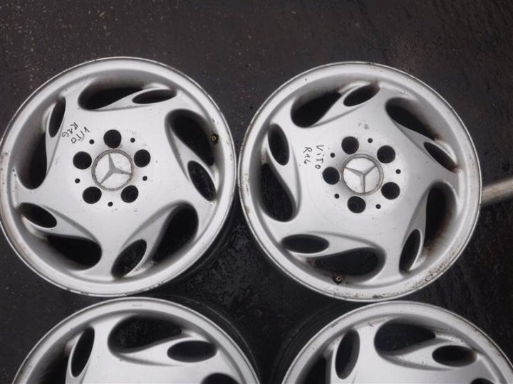 4x Alufelge 16 Zoll 7.0" 5x112 55ET A6384010102 Mercedes-Benz Vito Rim Wheel FEL1745461911gy