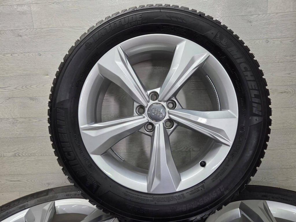 4x Alufelge 19 Zoll 7.0" 5x112 34ET Glanz Silber 80A601025K Audi Q5 Rim Wheel FEL7370806560qg