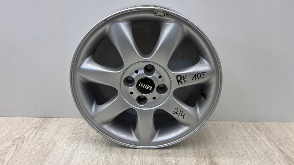 1x Alufelge 16 Zoll 6.5" 4x100 48ET 6775684 Mini R55 R56 R50 R53 Rim Wheel FEL3198287321ti