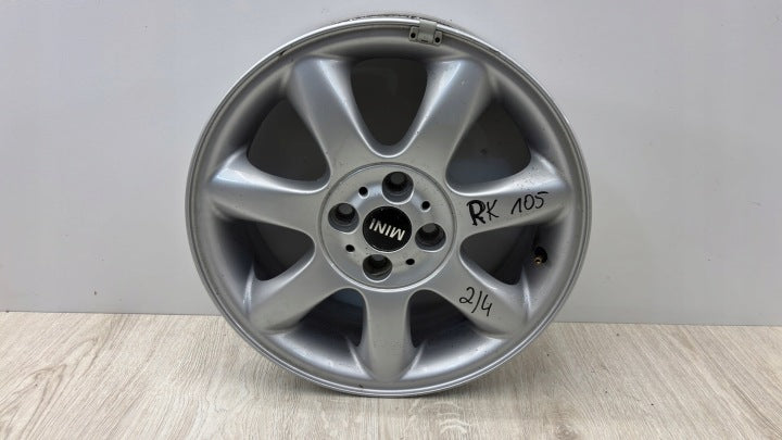 1x Alufelge 16 Zoll 6.5" 4x100 48ET 6775684 Mini R55 R56 R50 R53 Rim Wheel FEL3198287321ti