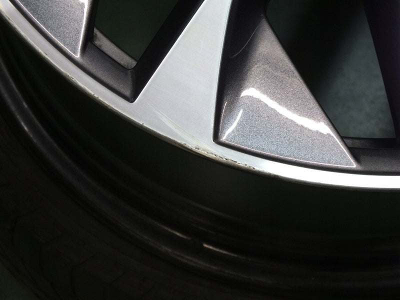 1x Alufelge 17 Zoll 7.0" 5x112 45ET Glanz Graphit 57A601025AB Mg Karoq Rim Wheel FEL8871195323kz