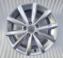 Load image into Gallery viewer, 1x Alufelge 16 Zoll 6.5" 5x112 46ET Glanz Silber 5G0601025BQ VW Golf Vii FEL7773538208ua
