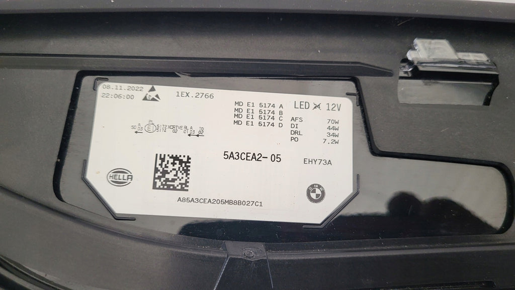 Frontscheinwerfer BMW IX I20 5A3CEA2 Laser Rechts Scheinwerfer Headlight SCH6887253650qh