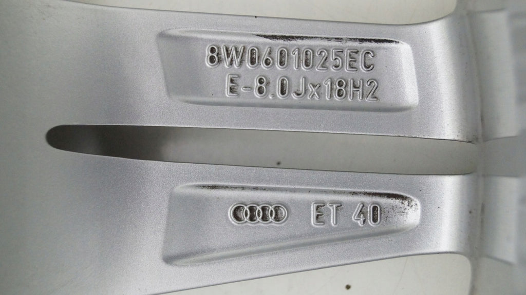 1x Alufelge 18 Zoll 8.0" 5x112 40ET 8W0601025EC Audi A4 Rim Wheel