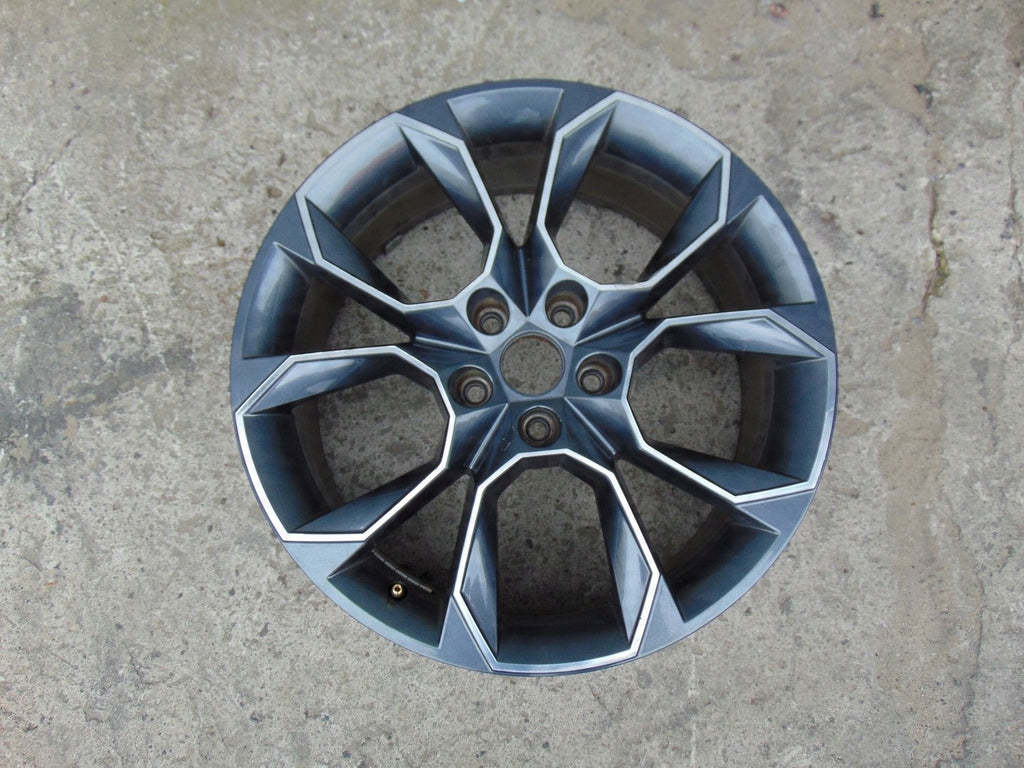 1x Alufelge 19 Zoll 7.5" 5x112 51ET Glanz 5E0601025AH Skoda Octavia Iii