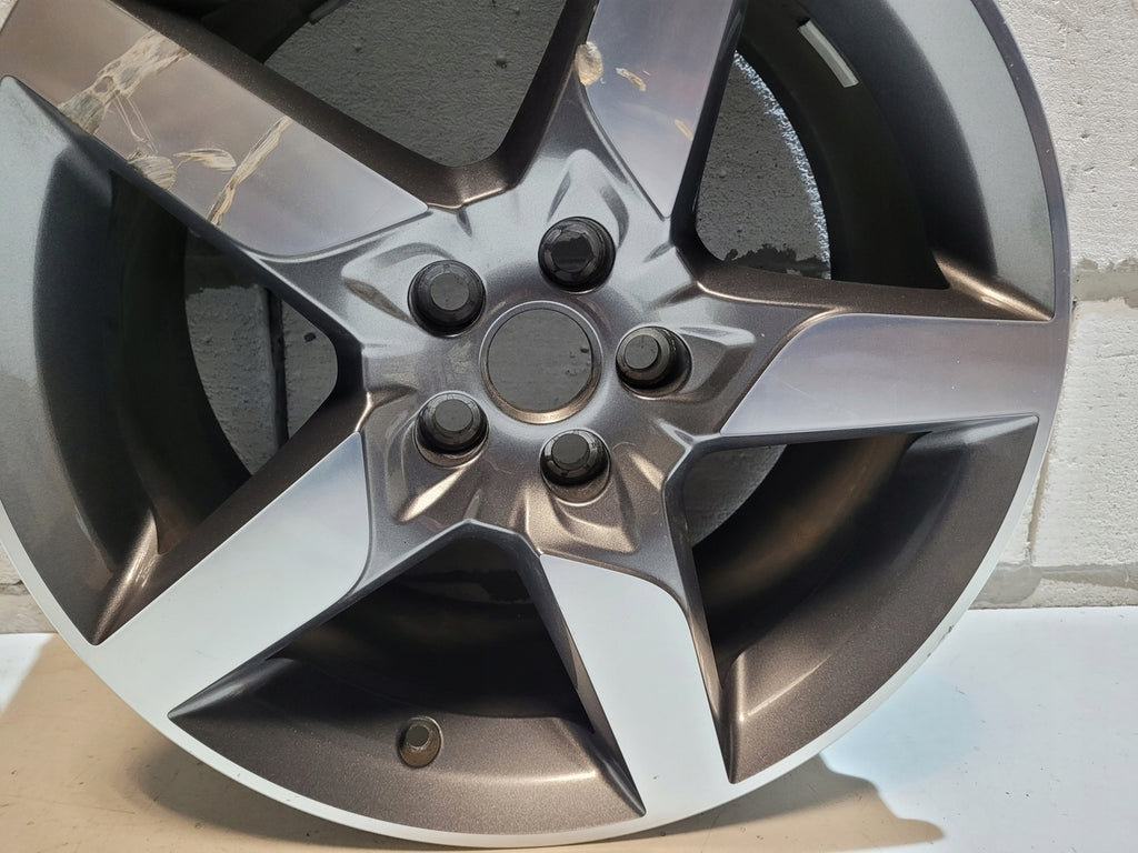 1x Alufelge 18 Zoll 8.5" 5x108 55ET Glanz Silber GX73-1007-GA Jaguar F-Pace Mg