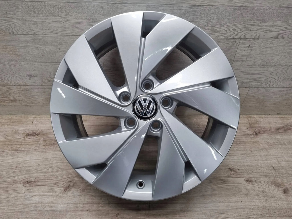 4x Alufelge 17 Zoll 6.5" 5x112 46ET Glanz Silber 5H0601025B VW Golf Viii FEL5716081126ii