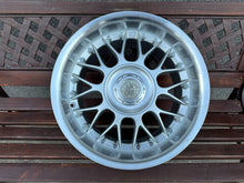 Load image into Gallery viewer, 1x Alufelge 16 Zoll 9.0" 4x100 15ET Glanz Silber KT4-9010 BMW 3 E30 Golf I FEL5597361587ck