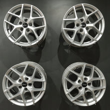 Laden Sie das Bild in den Galerie-Viewer, 4x Alufelge 16 Zoll 7.0" 5x112 38ET Glanz Silber Audi C6 A4 B6 B7 Rim Wheel FEL6372637230fr