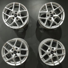 Laden Sie das Bild in den Galerie-Viewer, 4x Alufelge 16 Zoll 7.0" 5x112 38ET Glanz Silber Audi C6 A4 B6 B7 Rim Wheel FEL6372637230fr