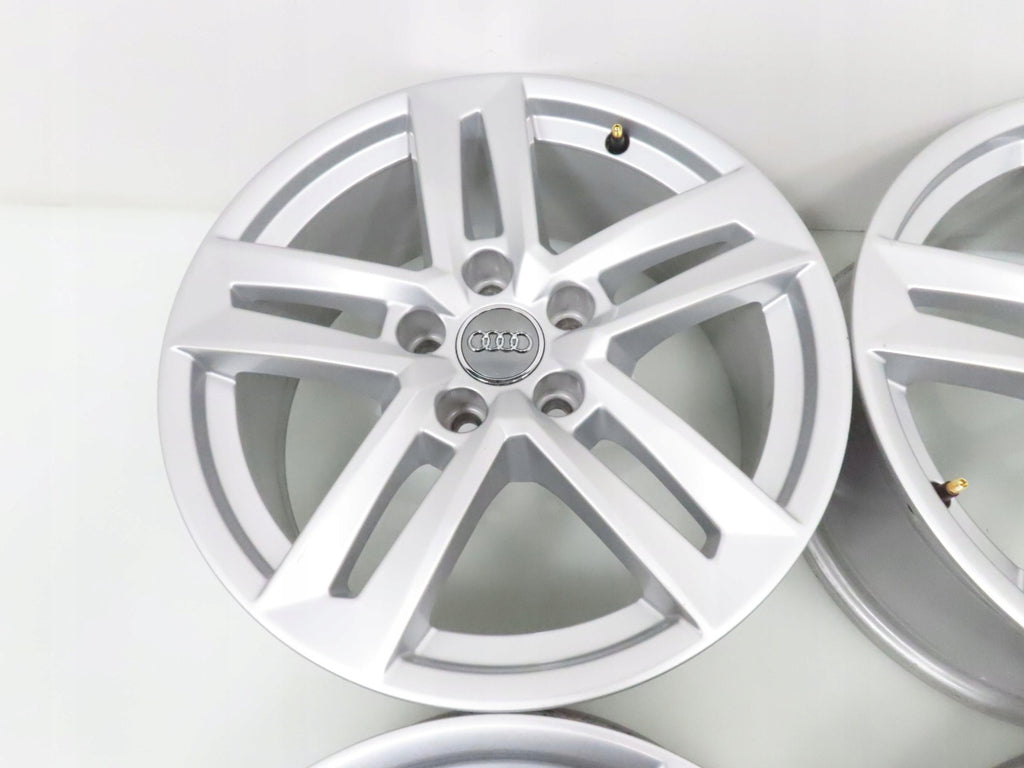 4x Alufelge 17 Zoll 7.0" 5x112 42ET Silber 8W0601025P Audi A4 B8 Rim Wheel FEL4526678302ve